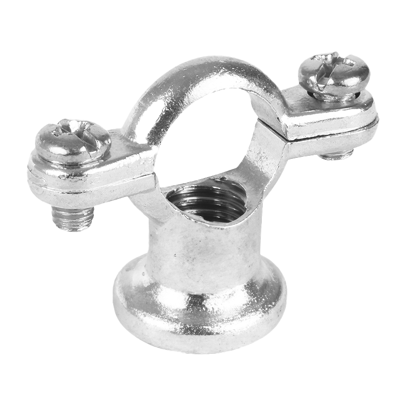 Chrome Plated Cast Brass Pipe Ring & Back Plate – 15mm