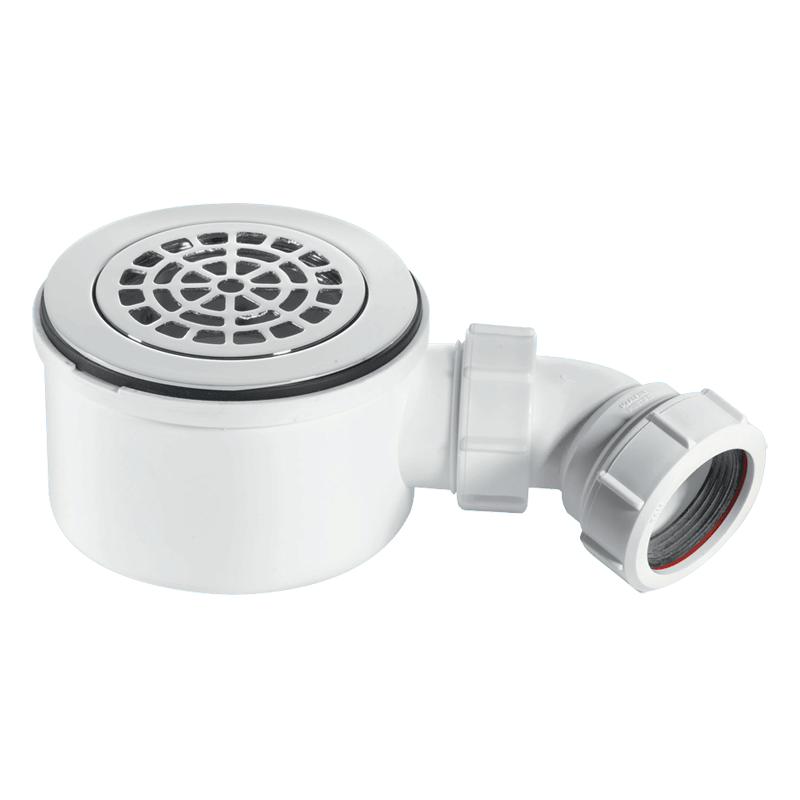 McAlpine Chromed Brass Petal Shower Trap – 1 1/2″