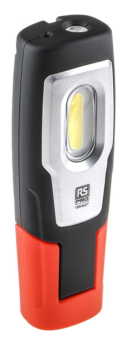 RS PRO LED Compact LED Torch - Rechargeable, 300 lm